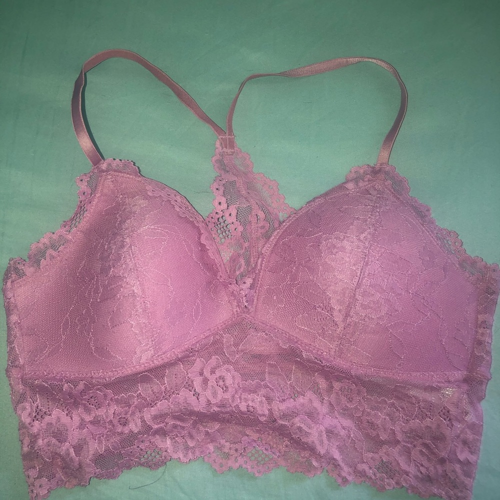 Pink bralette